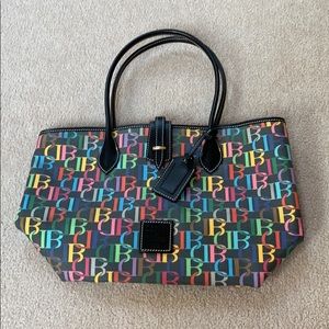 Dooney & Burke colorful purse handbag